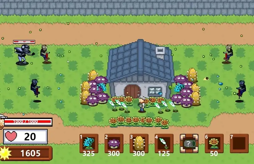植物大战僵尸保卫战版 截图1