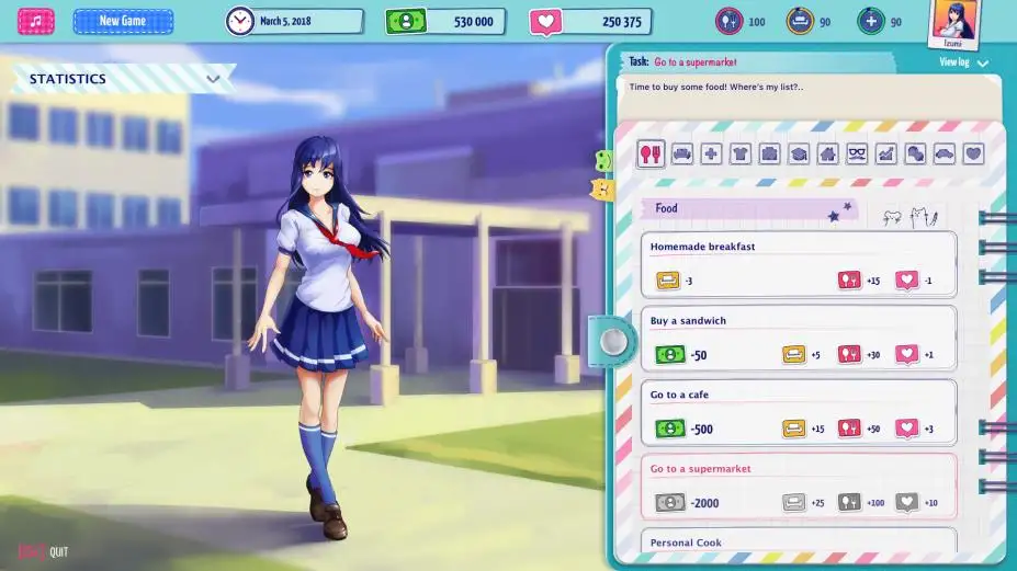 动漫女孩生活 截图2