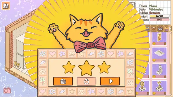 舒适房间里的猫 截图1