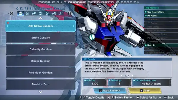 机动战士高达SEED：激斗命运复刻版 截图3