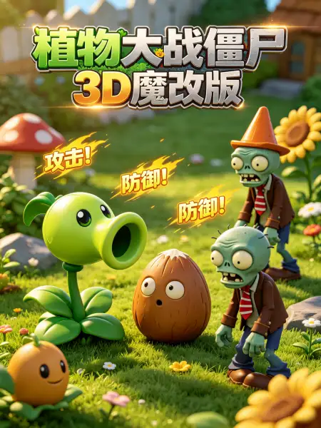 植物大战僵尸3D魔改版