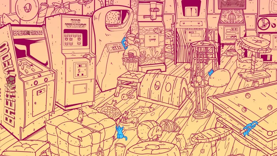 电玩街机满是猫 截图1