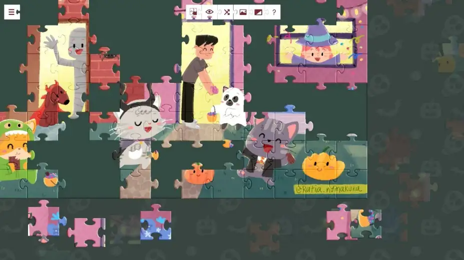 Buddy和朋友在万圣节 截图1