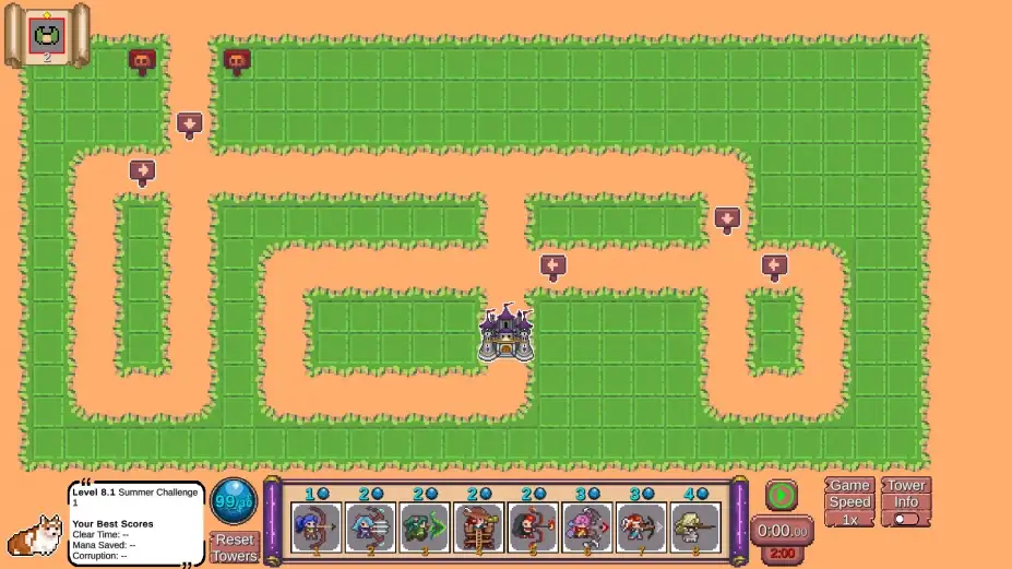 Skibi's Castle TD 2 截图1