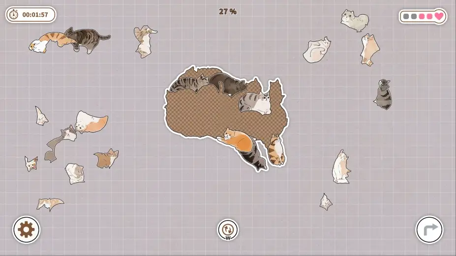挤在一起的猫猫们 截图2