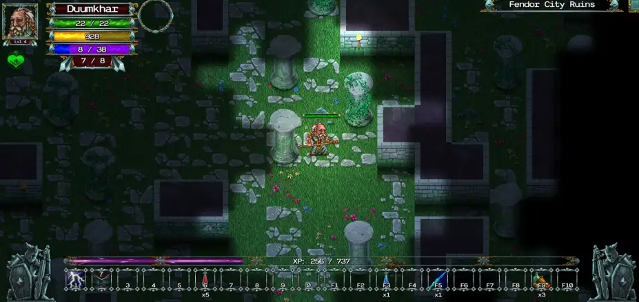 罗格帝国：地牢探险RPG 截图1