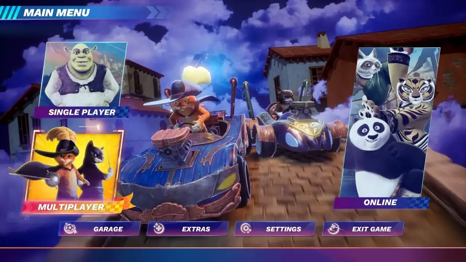 梦工厂全明星赛车 截图3
