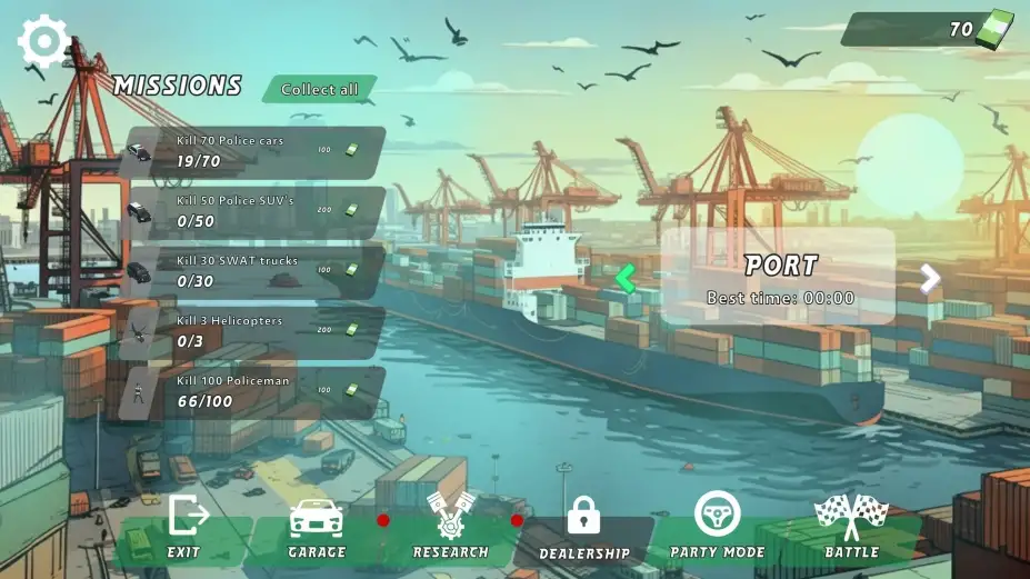 战斗驾驶.io 截图1