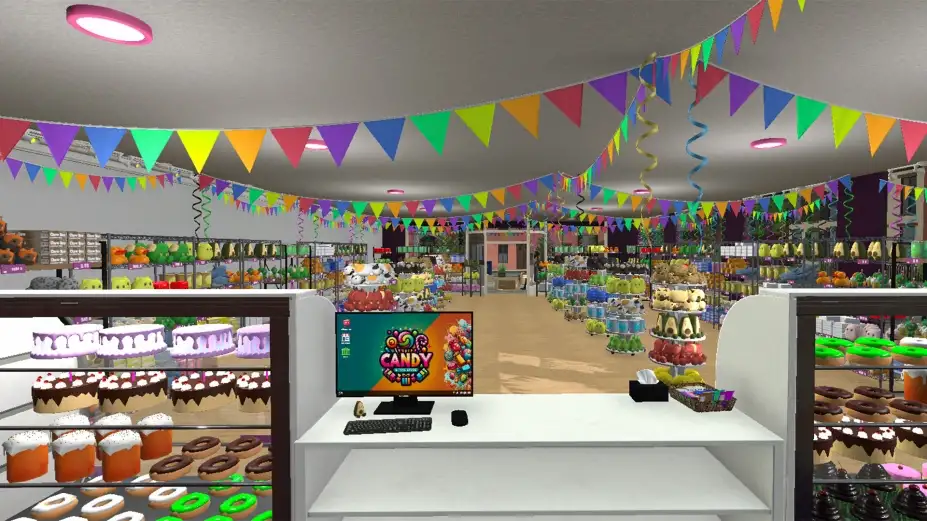 糖果&玩具商店模拟器 截图1