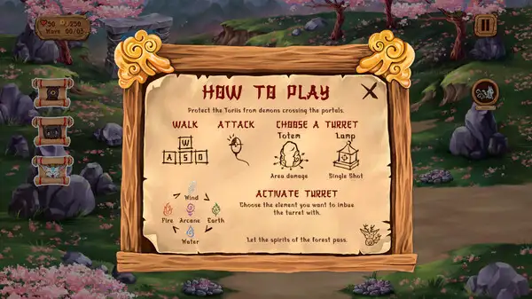 Kitsune's Paths Tower Defense 截图3