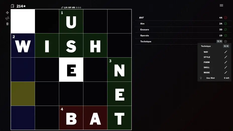 CrossAbout: Crosswords in Reverse  截图2