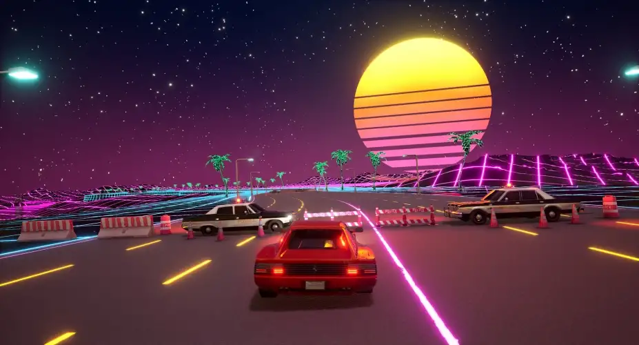 赛博飞车 截图1