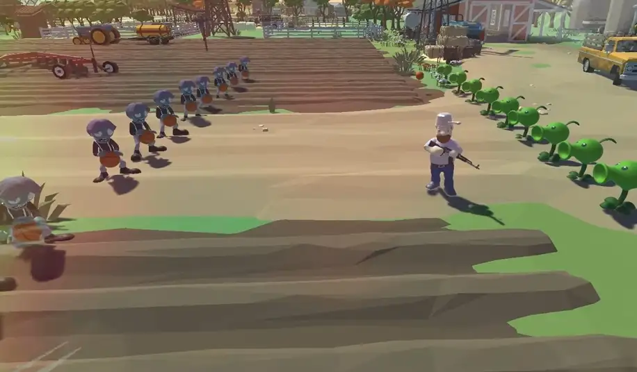 植物大战僵尸3D射击版 截图1