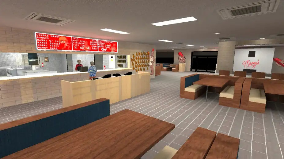 曼妮汉堡店 截图2