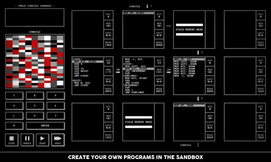 TIS-100 截图2