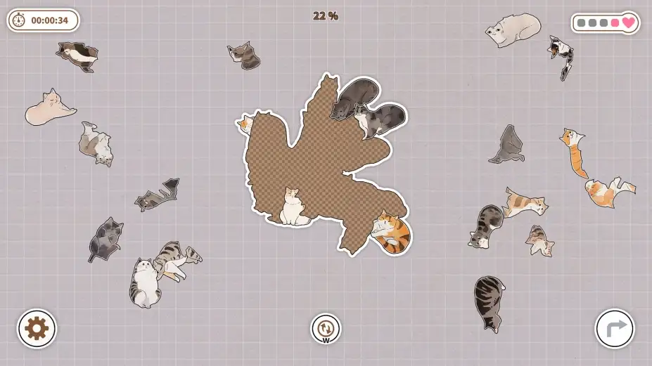 挤在一起的猫猫们 截图1