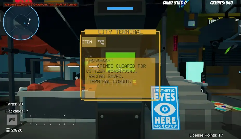 Cyber Courier 2088 截图2