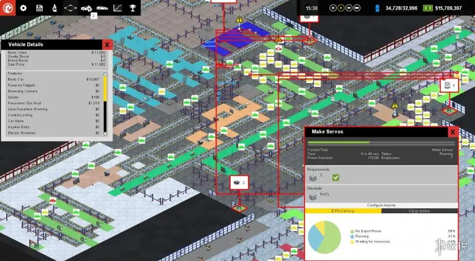生产线：汽车工厂模拟 截图1