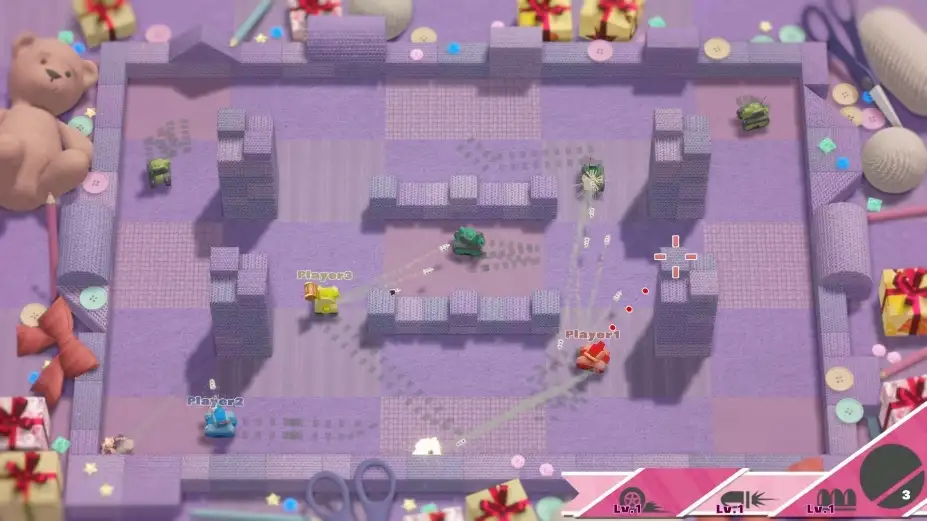 League of Felt Tanks: Together 截图2