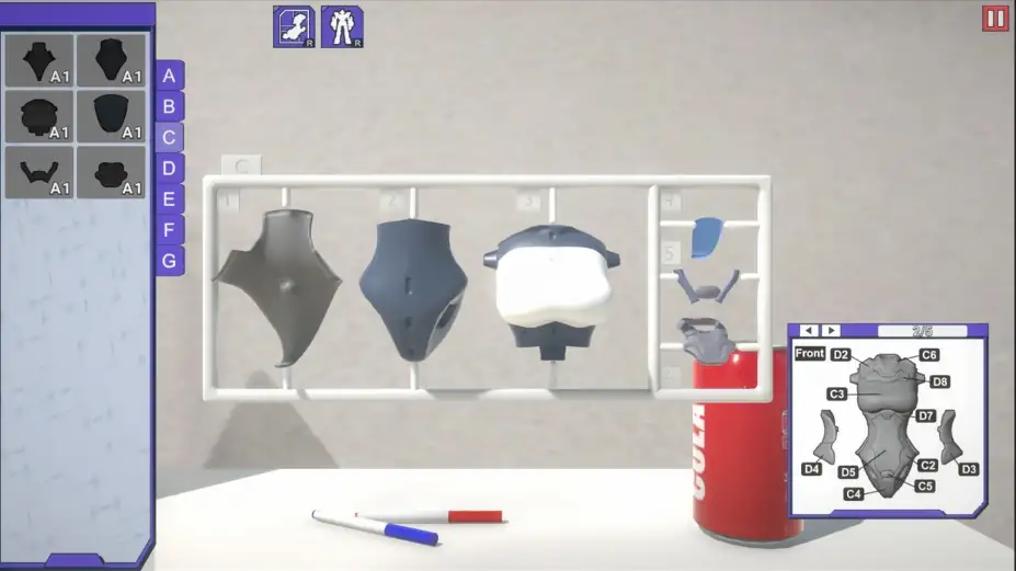 Mech Builder 3D 截图1