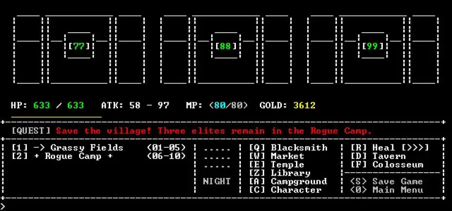 圣域RPG：黑盒版 截图3