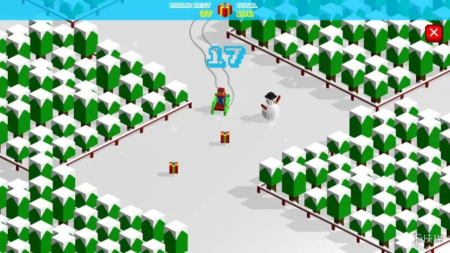 圣诞滑雪赛 截图1