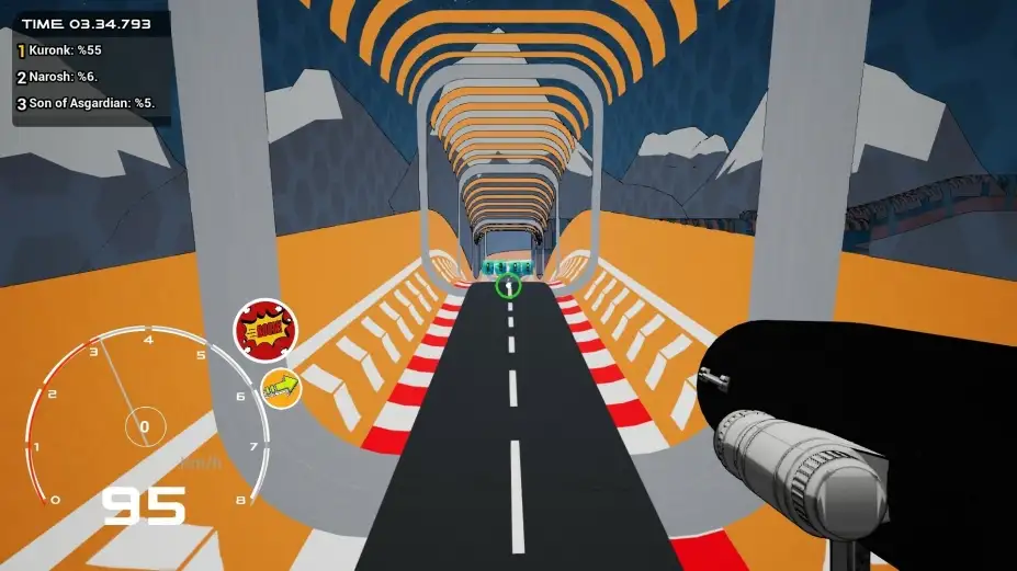 火箭跳跃竞速 截图1