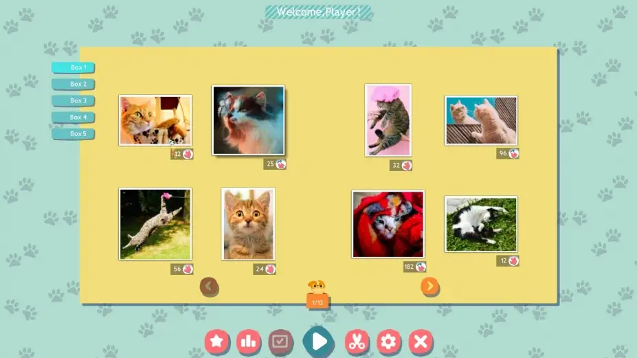 1001拼图：可爱猫咪 截图2
