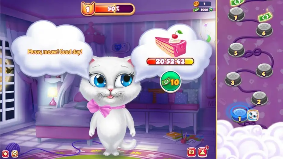 我的可爱小猫 截图3