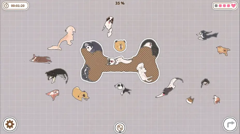 挤在一起的狗狗 截图3