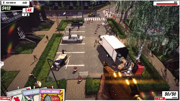 CARDS GUNS ZOMBIES 截图1