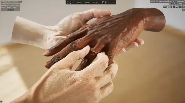 HAELE 3D-手势专业绘图参考 截图2