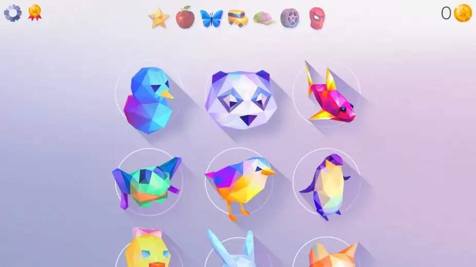 低多边形3D：数字拼图 截图1
