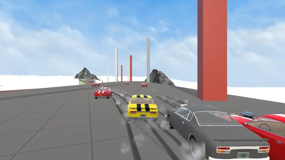 爆胎赛车 截图3