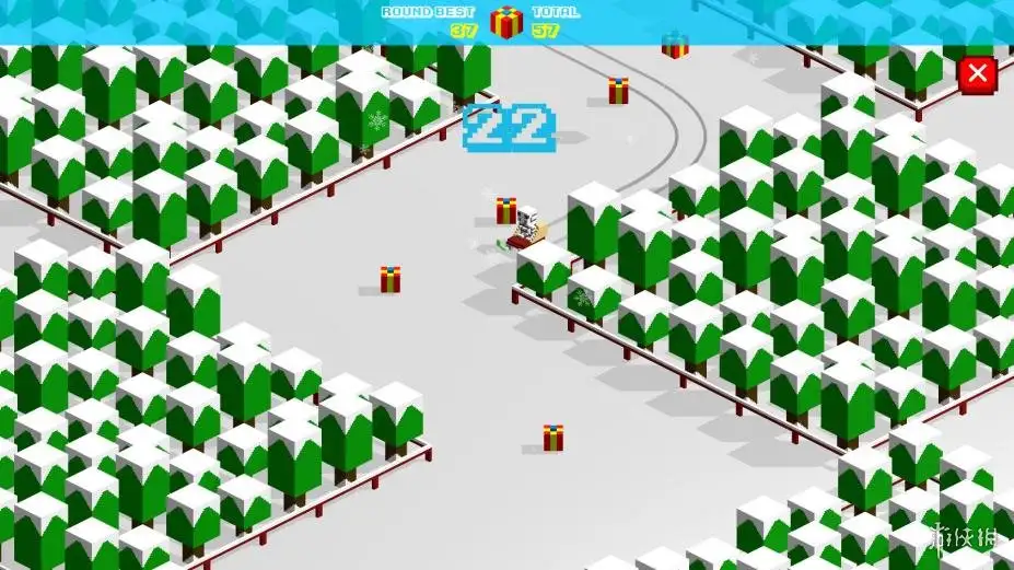 圣诞滑雪赛 截图3