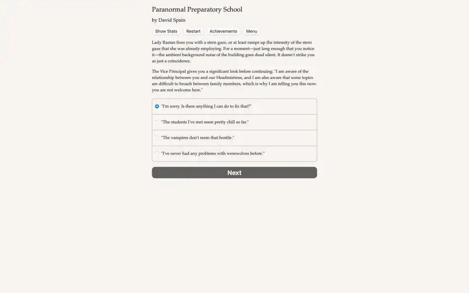 超自然预备学校 截图1