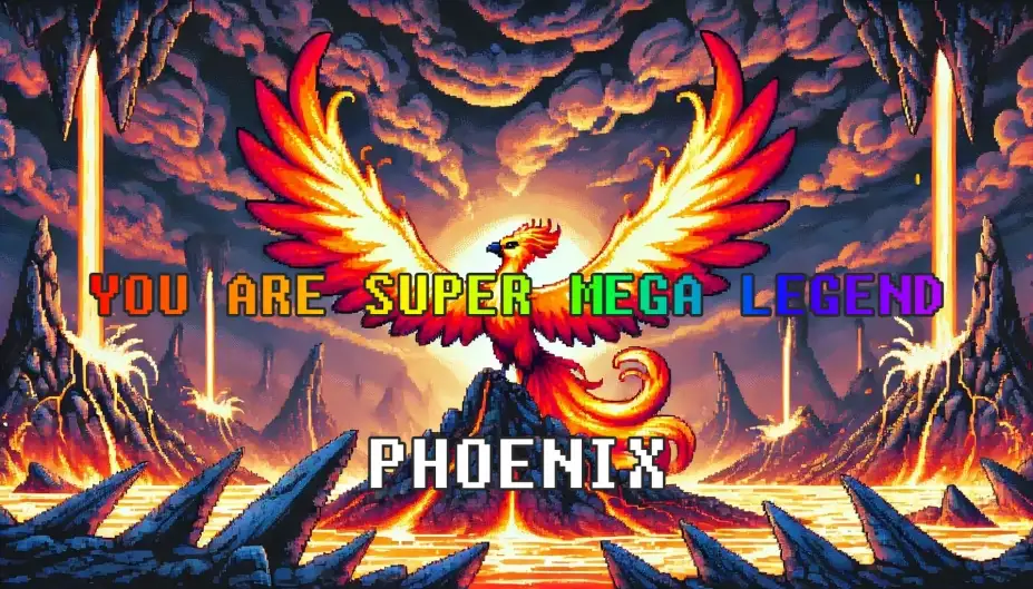 YOU ARE SUPER MEGA LEGEND PHOENIX 截图1