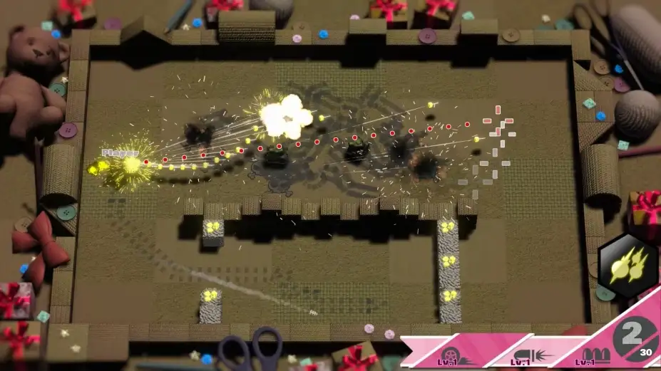 League of Felt Tanks: Together 截图3
