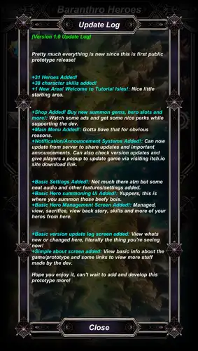 Baranthro Heroes 截图3